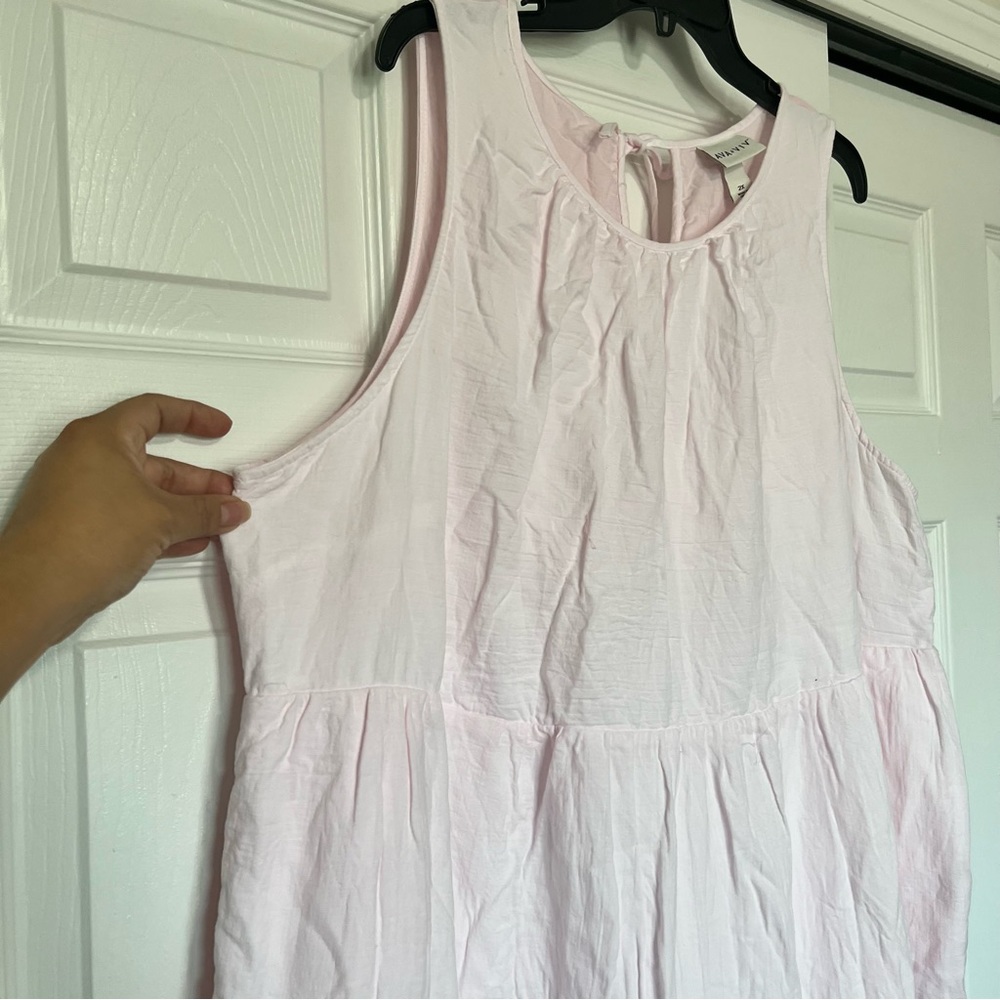 Ava & Viv color Block Maxi Dress Size 2X NWOT 🔴🟠🩷 - Picture 8 of 15